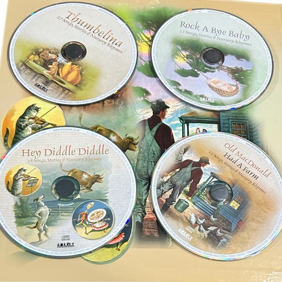 Children Beasley 12 CD’s Box Set Over 400 Songs Stories & Nursery Rhymes - Picture 2 of 7